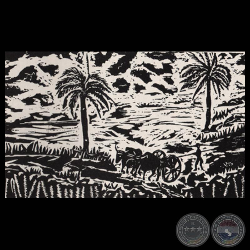 COCUEGUI - Grabado de JACINTO RIVERO